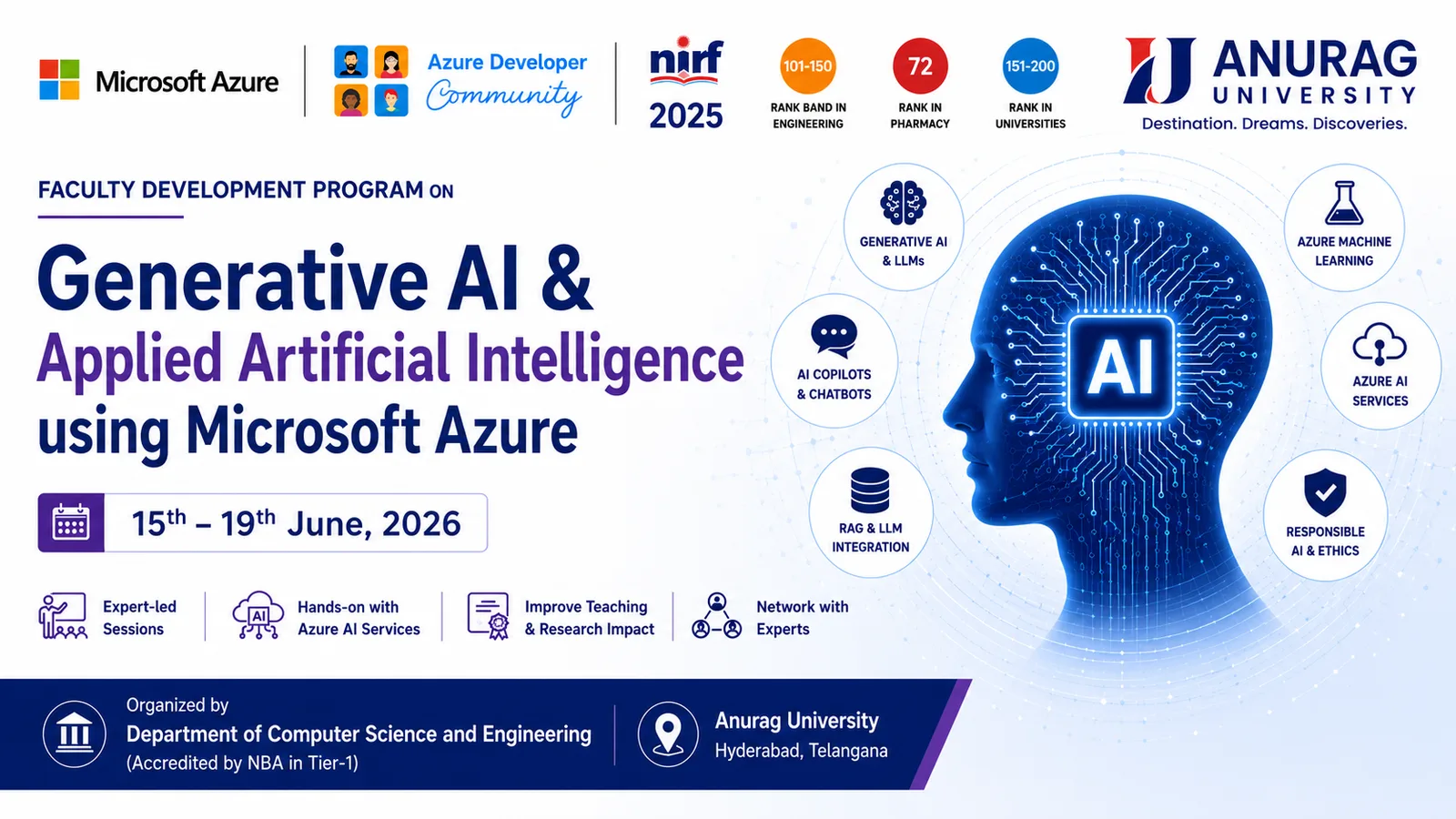 Faculty Development Program - Anurag University